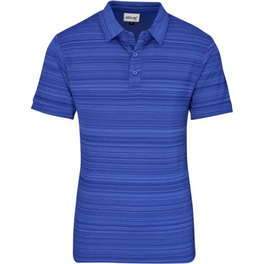 Mens Aberdeen Golf Shirt Blue